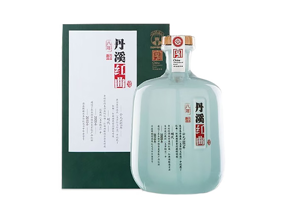 金华丹溪黄酒回收丹溪8年红曲黄酒750mL 2瓶礼盒装行情价格