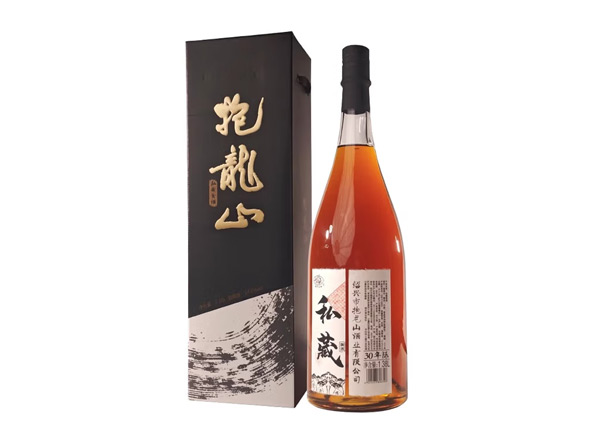 金华抱龙山黄酒回收抱龙山私藏30年陈酿1.38L礼盒装绍兴花雕酒行情价格