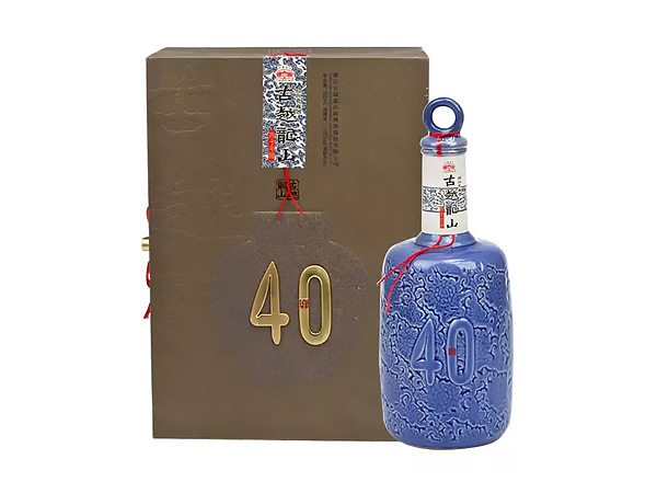 金华古越龙山40年黄酒回收古越龙山四十年陈酿花雕酒行情价格
