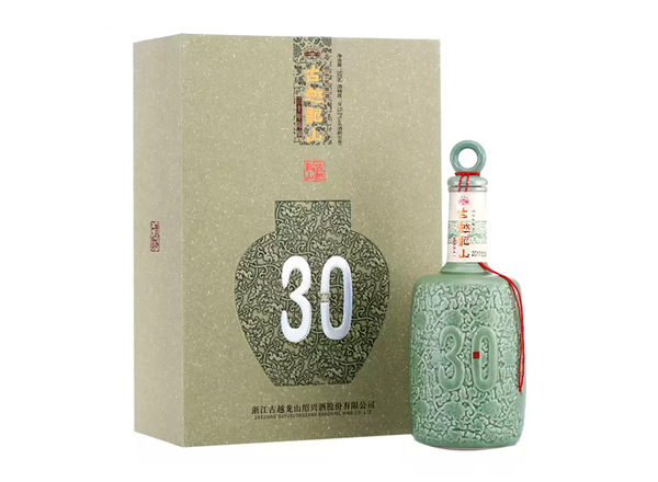 金华古越龙山30年黄酒回收古越龙山三十年陈酿花雕酒行情价格