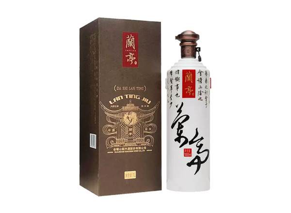 金华会稽山兰亭黄酒大师兰亭1L装老款礼盒行情价格