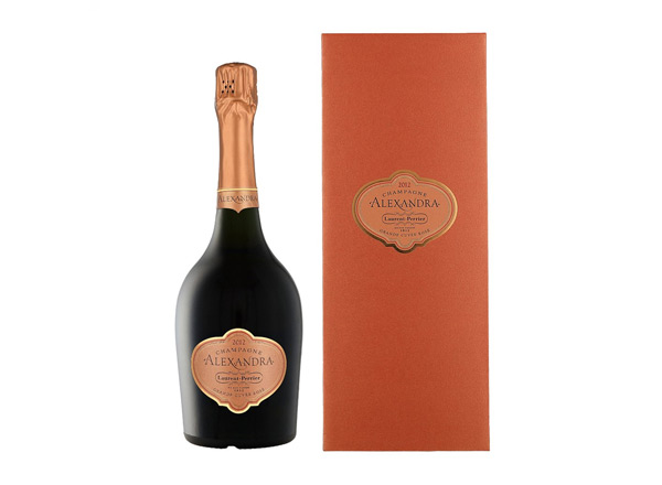金华Laurent Perrier回收罗兰百悦年份丰年桃红香槟礼盒装起泡酒