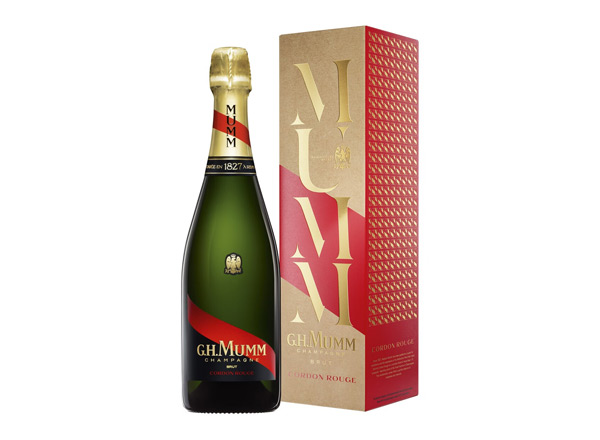 金华玛姆香槟回收风尚版玛姆红带香槟起泡酒G.H. Mumm Cordon Rouge Brut行情价格